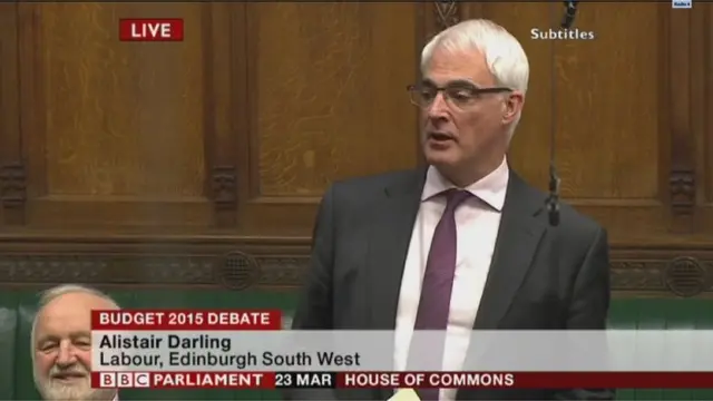 Alistair Darling MP