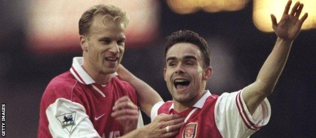 Dennis Bergkamp and Marc Overmars