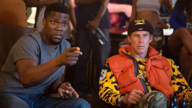 Kevin Hart and Will Ferrell in Get Hard