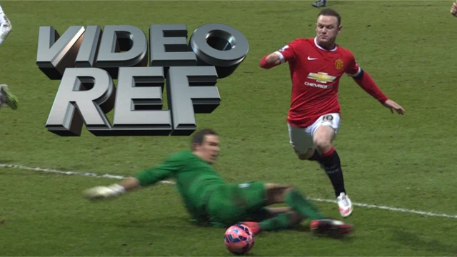 Video Ref: Is Wayne Rooney tripped by the goalkeeper?