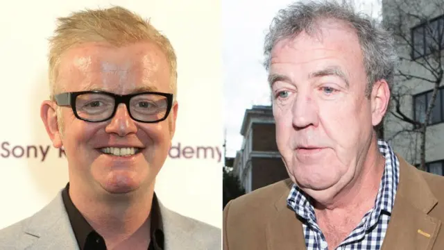 Chris Evans and Jeremy Clarkson