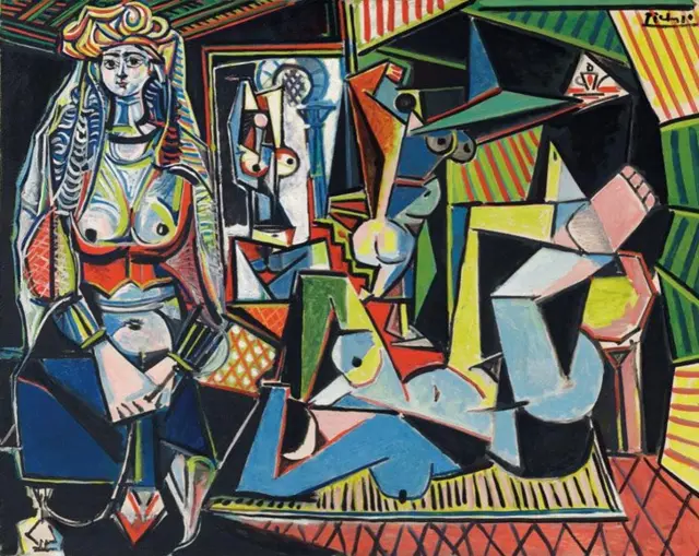 Les femmes d'Alger (Version "O") by Pablo Picasso