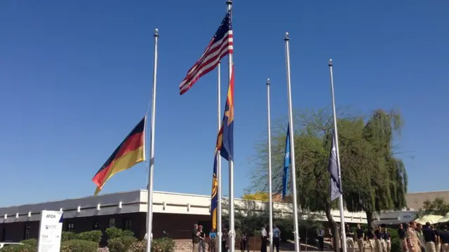 Lufthansa's flight training centre in Arizona.