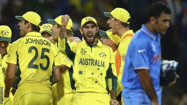 Australia celebrate