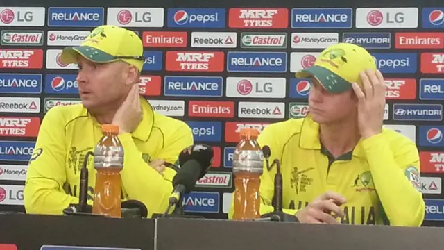 Michael Clarke and Steve Smith