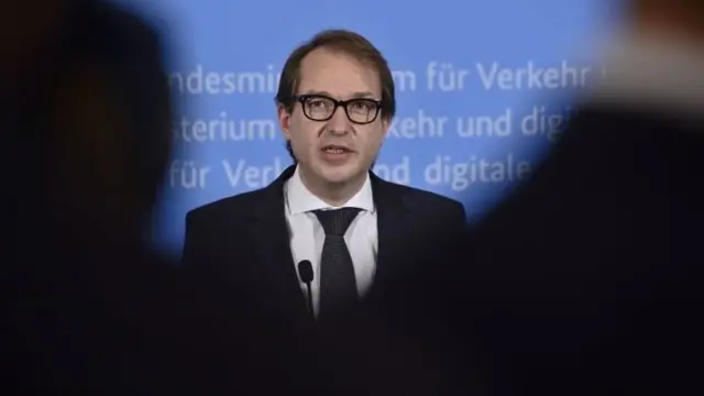 German Transport Minister Alexander Dobrindt (26 March 2015)