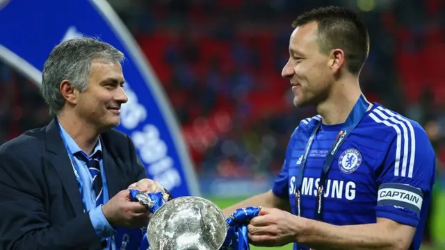 Jose Mourinho and John Terry