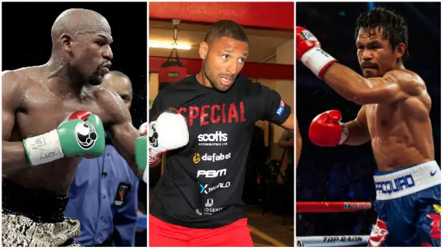 Floyd Mayweather, Kell Brook, Manny Pacquiao