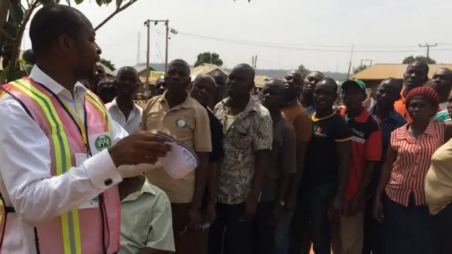 Electoral official in Abuja