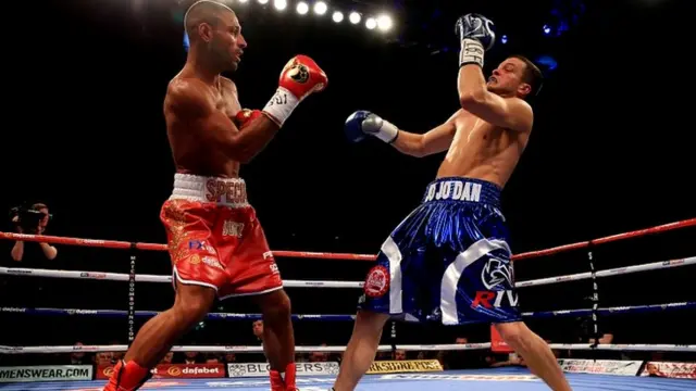 Kell Brook (left) and Jo Jo Dan