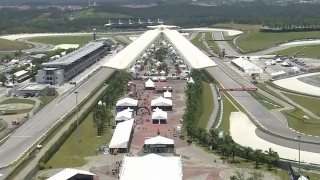 Malaysian Grand Prix circuit