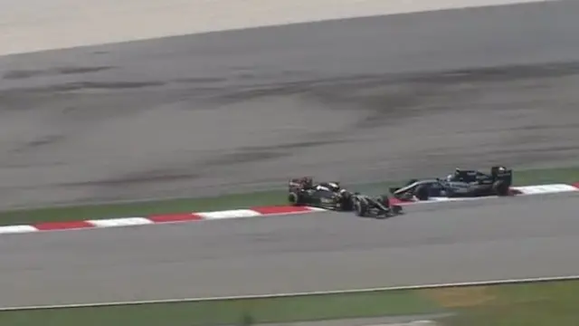 Grosjean spins