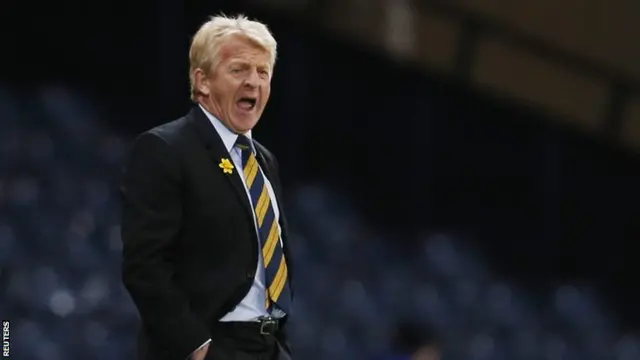 Scotland boss Gordon Strachan