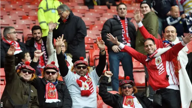 Gibraltar fans