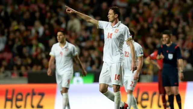 Matic celebrates