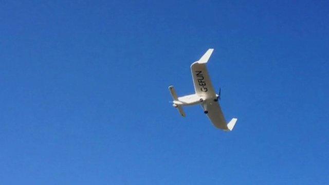 Ego, an ultra light aircraft meant for fun flying