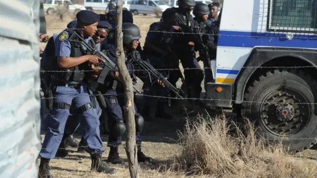 South Africa police