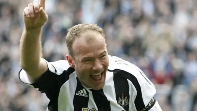 Former Newcastle and England striker Alan Shearer