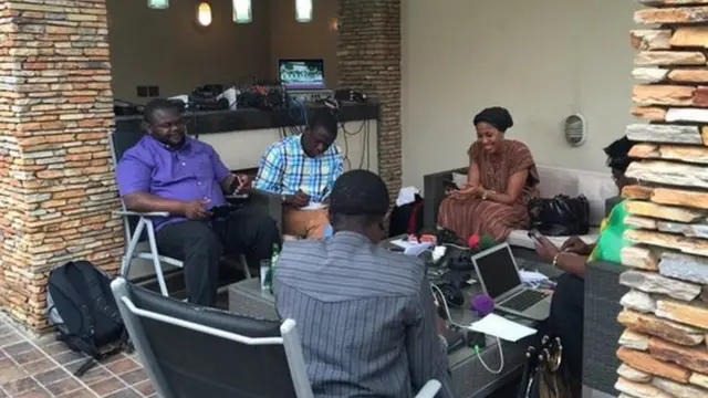 BBC Focus on Africa team in Abuja