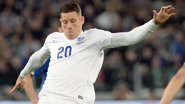 England midfielder Ross Barkley