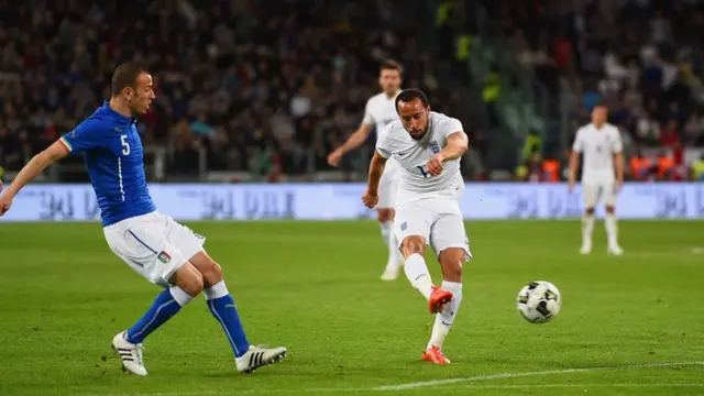 Andros Townsend scores for England