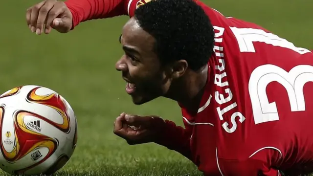 Liverpool winger Raheem Sterling