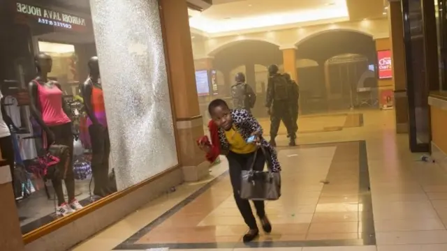 Someone caught up in the Westgate siege in Nairobi - 21 September 2013