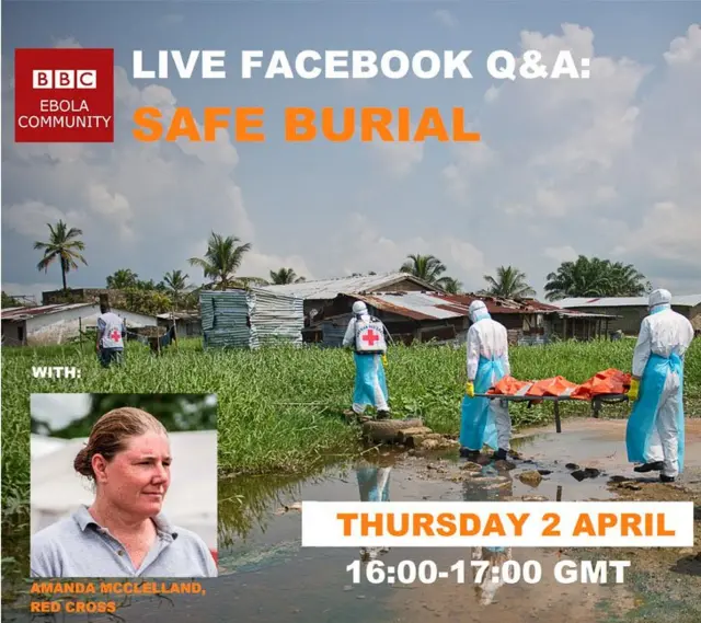 Ebola Facebook Q&A poster