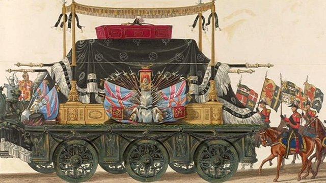 The Duke of Wellington's funeral car