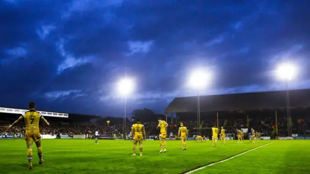 Wheldon Road in Castleford