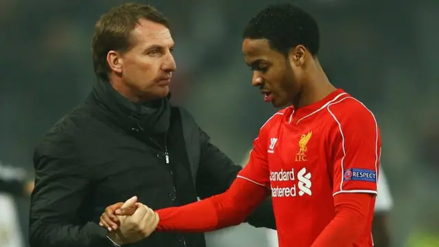 Brendan Rodgers Raheem Sterling