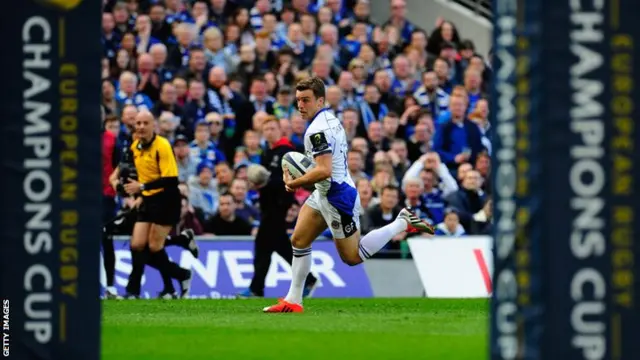 George Ford scores for Bath