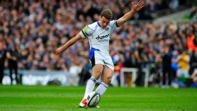 George Ford kicks