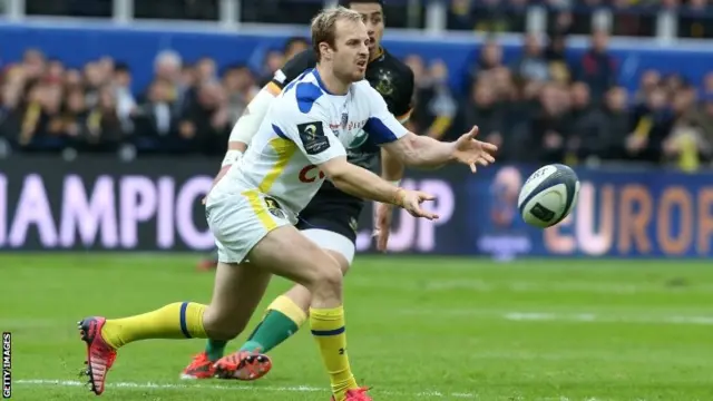 Clermont full-back Nick Abendanon