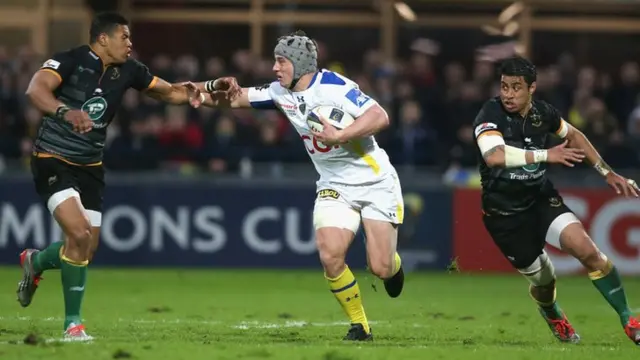 Jonathan Davies of Clermont Auvergne