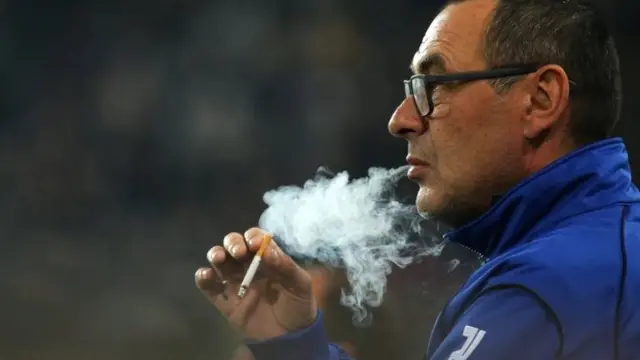 Empoli coach Maurizio Sarri