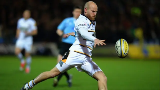 Wasps player Joe Simpson