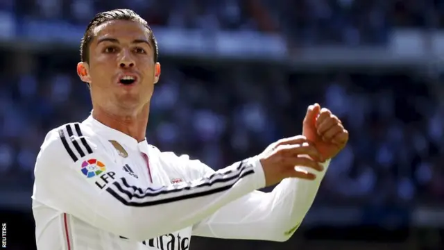 Ronaldo scores his fifth against Granada