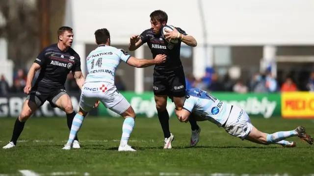 Chris Wyles of Saracens