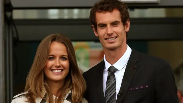 Andy Murray and Kim Sears