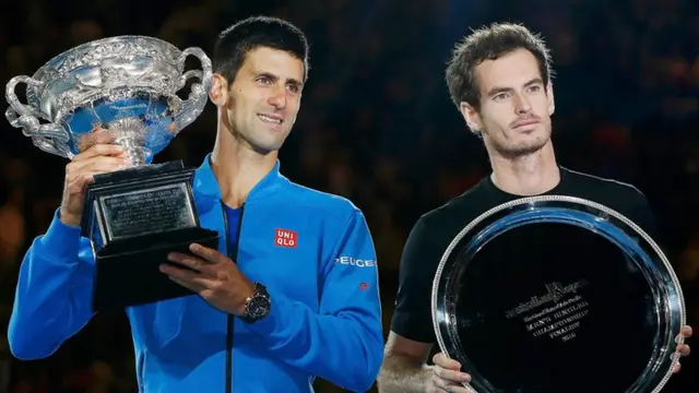 Novak Djokovic and Andy Murray