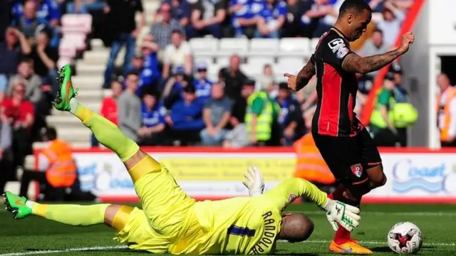 Callum Wilson scores