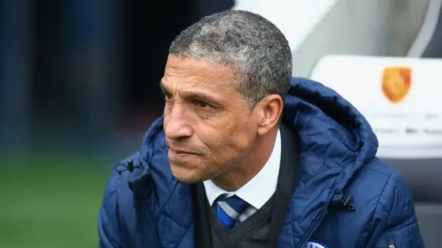 Brighton manager Chris Hughton