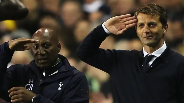 Chris Ramsey and Tim Sherwood