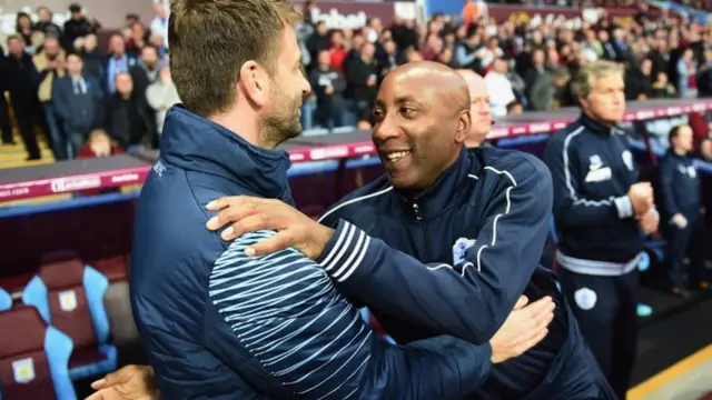 Tim Sherwood and Chris Ramsey