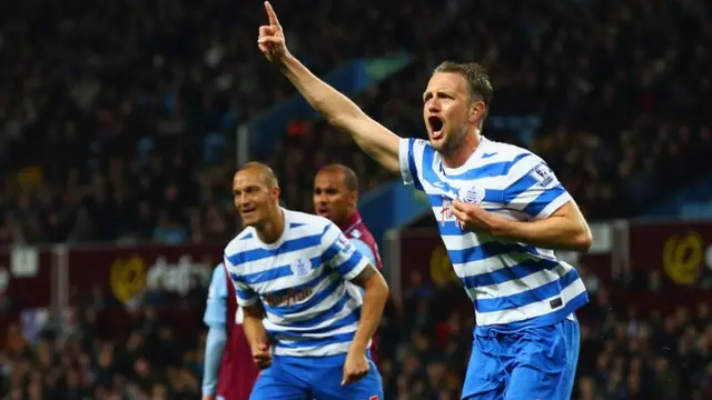 Clint Hill celebrates