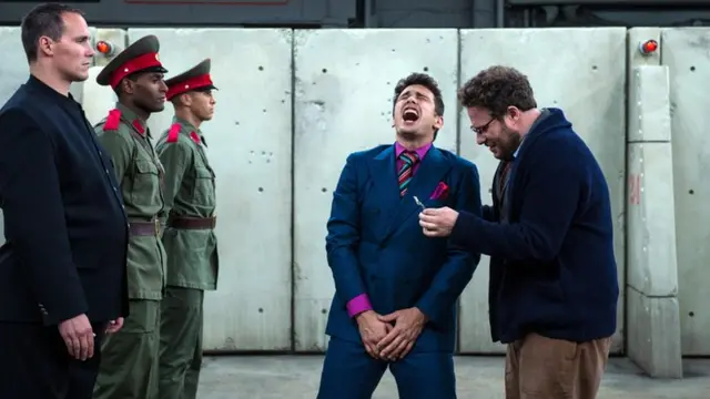 James Franco and Seth Rogen in The Interview