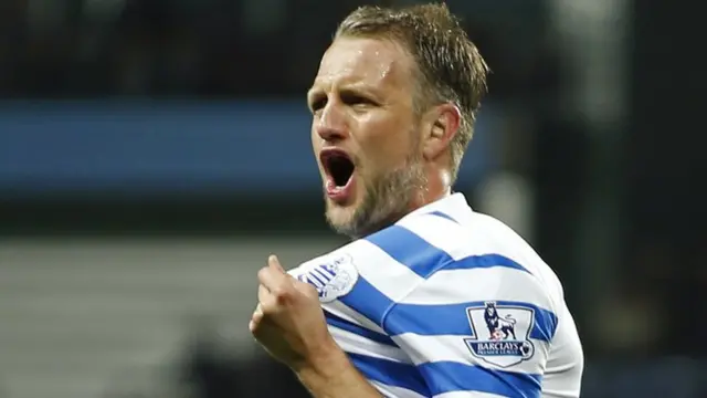 QPR defender Clint Hill