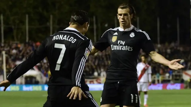 Cristiano Ronaldo and Gareth Bale