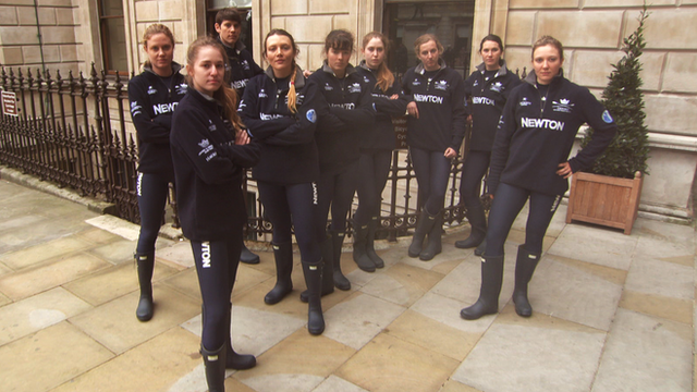 The Cambridge Women's Boat Race Team